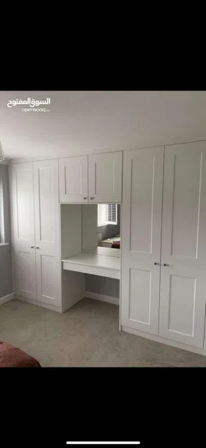 خزائن ملابس خشب لامنيت 18م الون حسب الطلب جميع المقاسات مع إمكانية تغير الون