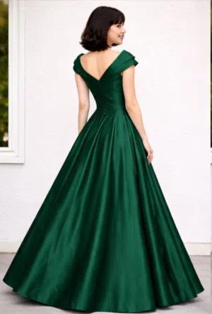 فستان سهره مناسب لجميع الحفلات مصمم عند Marushika showroom انلبس مره وحده بس حاله ممتازه وسعر مناسب