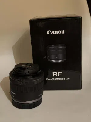 عدسة canon rf 35mm جديدة