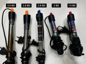 Aquarium Heaters Available best for fish and used a little bit 2 Glass and 3 steel have stock