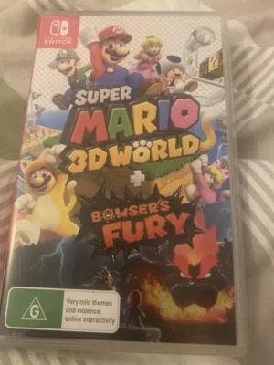 Super Mario 3D World + Bowser's Fury (Switch) - Used / مستعملة نظيفة