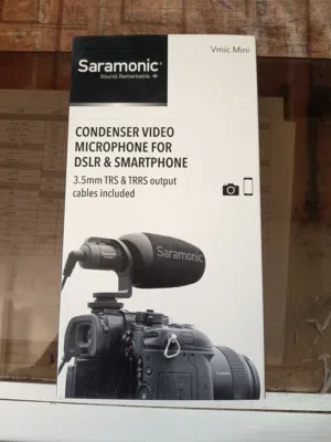 Saramonic camera or phone microphone  new