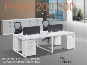 محطة عمل لأربعة أشخاص وشخصين Work Station four person two person