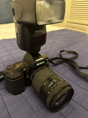 Vintage Nikon Film Camera Kit (F-801)