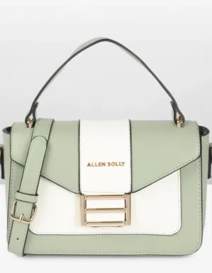 Allen Solly Colourblocked Structured Satchel
