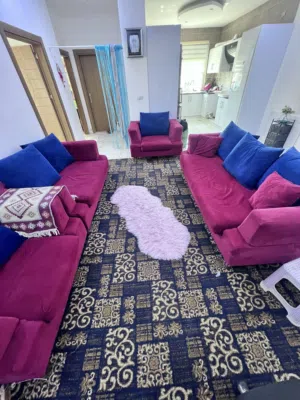 طقم كنب خشب سويد وإسفنج دانلوب