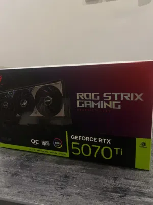 كرت شاشه RTX 5070ti rog strix