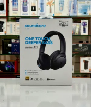 Soundcore wireless One Touch Deeper headphones in Muscat/Brand New