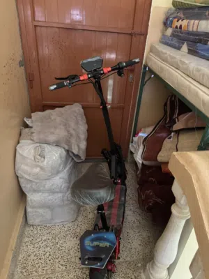 سكوتر كهربائي مستعمل فتره بسيطه