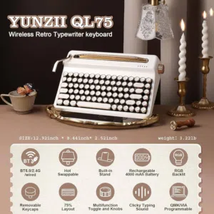 YUNZII QL75 Wireless Keyboard