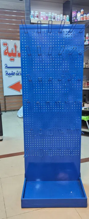 ستاندة عرض حديد (Pegboard) ذات جودة عالية