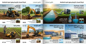 مشروع تأسيس شركة تجارة معدات والالات زراعية