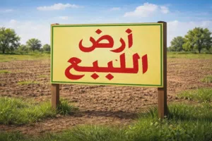 قطعة ارض للبيع