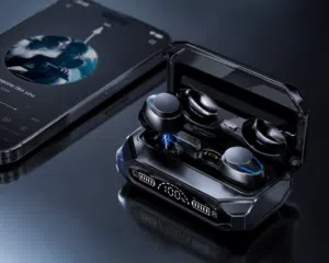 سماعة أذن لاسلكية M41 Hi-Fi Bluetooth V5.3 مع شاشة عرض رقمية ثلاثية
