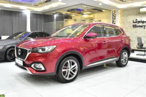 MG HS Trophy ( 2021 Model ) in Red Color GCC Specs