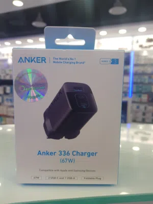 Anker 336 Charger 67w dual type-c ports 1 USB port