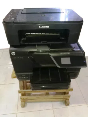 طابعطتين : طابعه اتش بي 8600 برو  +طابعه كانون 3110 .  .TWO PRINTERS FOR SALE HP+CANON