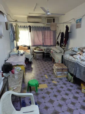 Bed Space available for rent for 2 People in Jeleeb Area Near Highway centre.