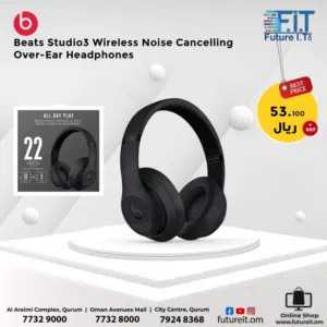 Beats Studio3 Wireless Noise Cancelling Over-Ear Headphones - Apple W1 Headphone Chip, Class 1..