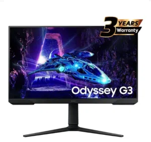 للشاشة قيمنق سامسونق حالة ممتازة 144hz 24inch