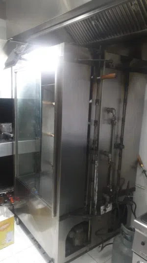 آلة شواء مزدوجة كبيرة BIG DOUBLE GRILL SHAWAYA MACHINE