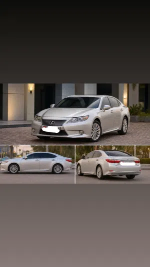 Lexus ES350 GCC 2013- سيارة لكزس خليجي ES350 موديل 2013 ستة سلندر استخدام سيدة