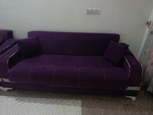 طقم كنب تركي للبيع يتكون من 5 قطع مع ضرر بيسط ب قطعه وحده
