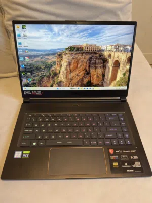 MSI stealth gaming laptop RTX 2070 (8gb) i7 9th generation 32gb ram 512 m.2 240hz screen