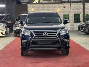 لكزس ستيشن GX460 موديل 2017 خليجي فل أوبشن V8 دفع رباعي 5 كاميرات - هيدروليك