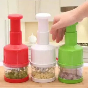 Mini Push Chopper – Quick & Easy Food Cutter