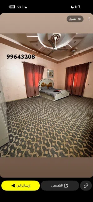 200 m2 2 Bedrooms Townhouse for Rent in Al Sharqiya Ja'alan Bani Bu Ali