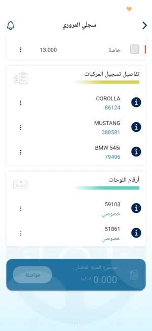 للبيع الرقام