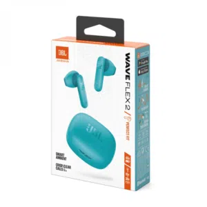 سماعات JBL wave flex 2 true wireless جديدة مسكرة لون ازرق اقل سعر بالمملكة