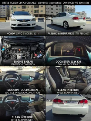Honda civic 2011 model