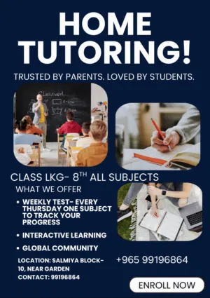 Tuition class in Salmiya block-10