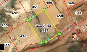 ارض سكني للبيع في الرصيفة للبيع