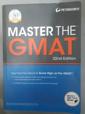 كتاب GMAT بحالة جديدة للبيع