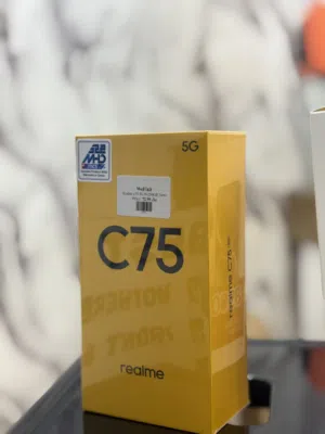 PRICE DROP, REALME C75 8GB 256GB. (5G) COLOUR:LIGHTNING GOLD
