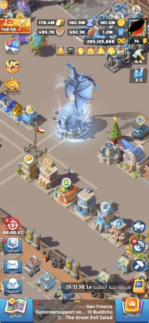حساب الحرب الأخيرة last war ليفل متقدم جداً 35 - الفيلق الاول 49.5،قريب على فتح T11 -جواهر +140 ألف