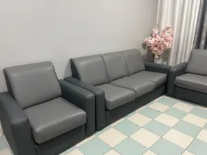 New leather Sofa set 5 seater (1+1+3)