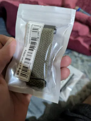 كستك عددثنين قماش ساعة fitbit versa 2 و versa 1