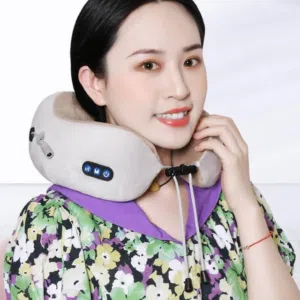 مخده مساج الرقبه شحن تدليك فاخره جدا جهاز المساج للرقبة مخدات رقبه للسفر او المساج 2 في 1