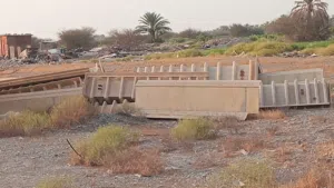 حواجز لأعمال إنشاءات الطرق فايبر