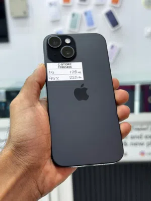 iPhone 15 -128 GB - All Fine , 95% BH