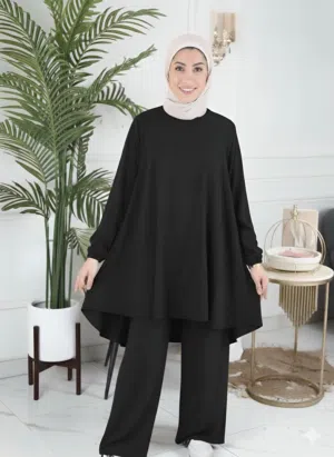 طقم أنيق ومريح للمحجبات