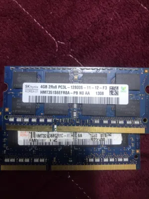 رامات لابتوب DDR3 + قطع لابتوب كاملة