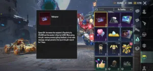 PUBG Mobile Popularity Available Helicopter 50k Cards Normal Pop All available Low Rate