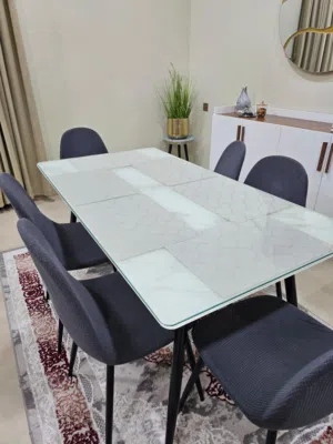 6-Seater Dining Table Set for Sale