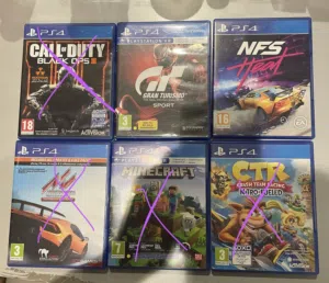 CDS FOR SALE PS4 LIKE NEW DISCOUNTED