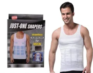 Slim 'N Fit مشد شباح اخفاء الكرش الفوري للرجال سلم لفت مشد البطن فانيلا سليم أند ليفت